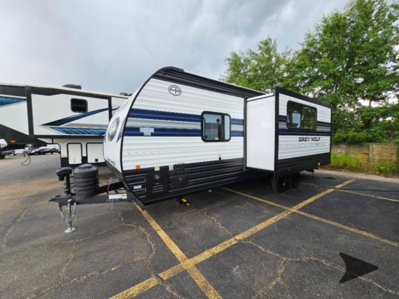 A photo of this 2027 Forest River Rv Cherokee Grey Wolf 23MS