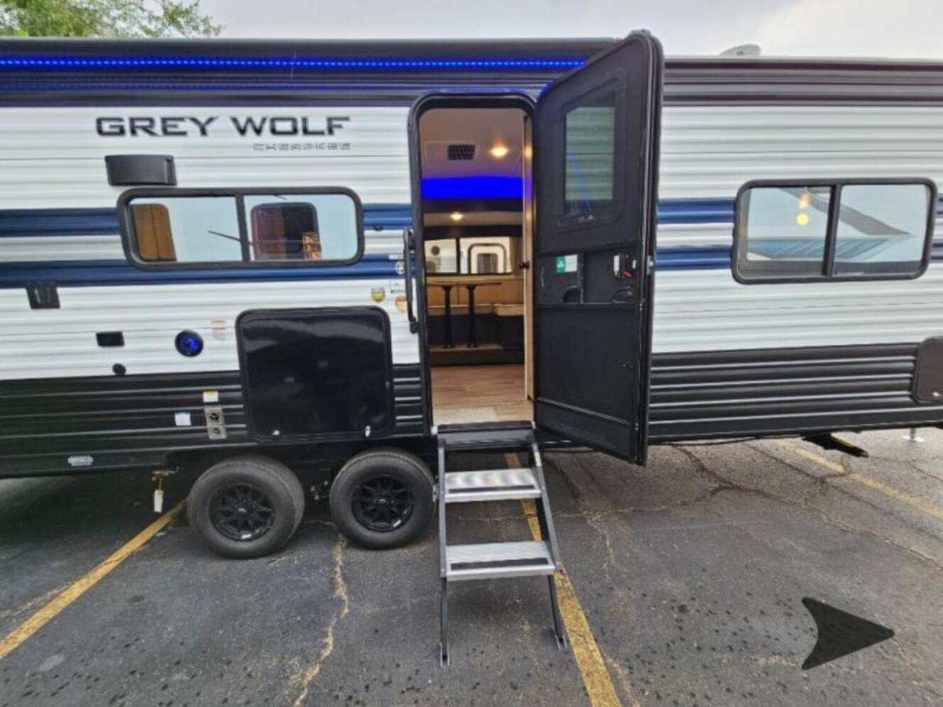 A photo of this 2027 Forest River Rv Cherokee Grey Wolf 23MS