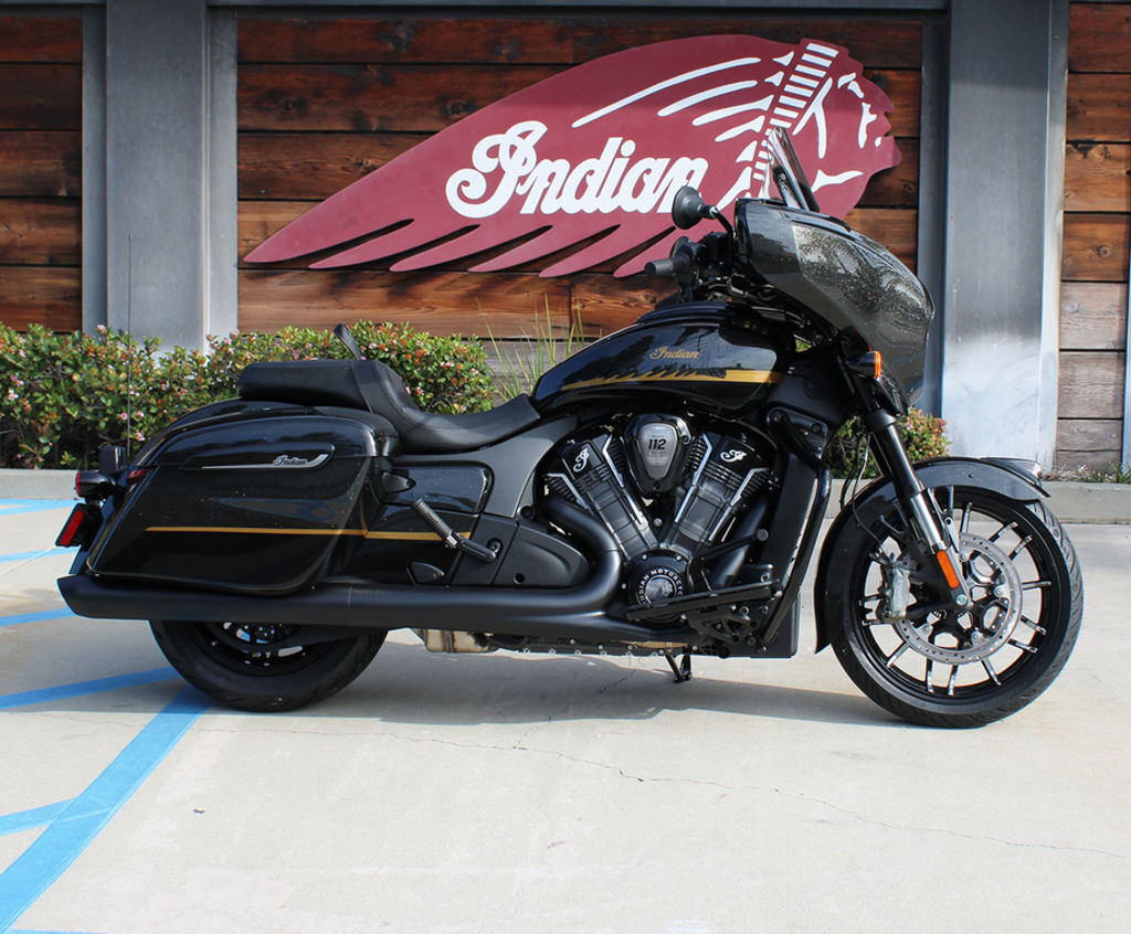 2026 Indian Motorcycle® Chieftain® PowerPlus Dark Horse® 112 Black Crystal w/ DARK HORSE in Westminster, CA