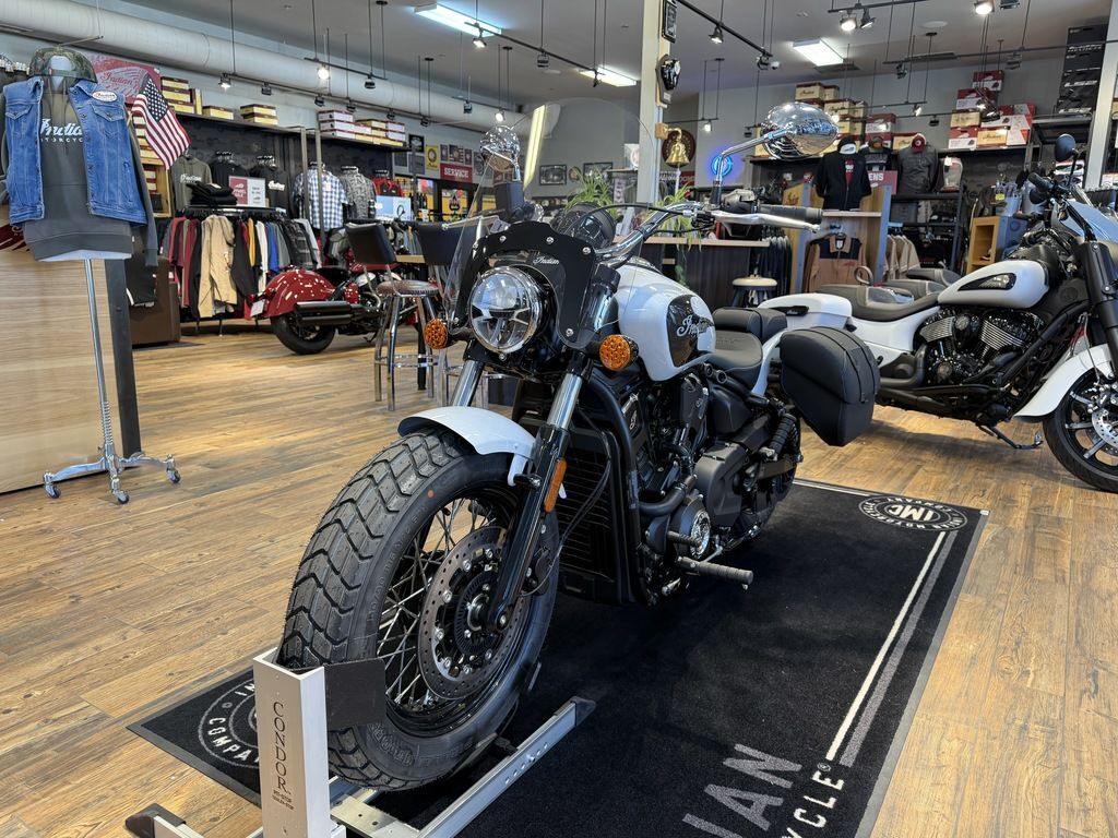 2026 Indian Motorcycle® Super Scout® Ghost White Metallic BASE in Sturgis, SD