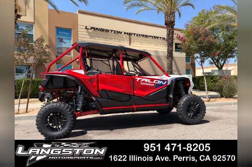 2026 Honda® Talon 1000X-4 FOX Live Valve in perris CA