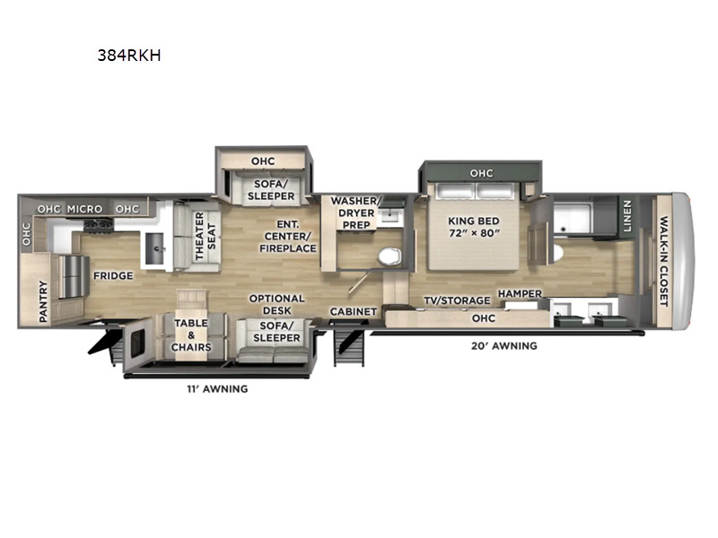 2027 Forest River Rv Columbus 384RKH in oklahoma city OK