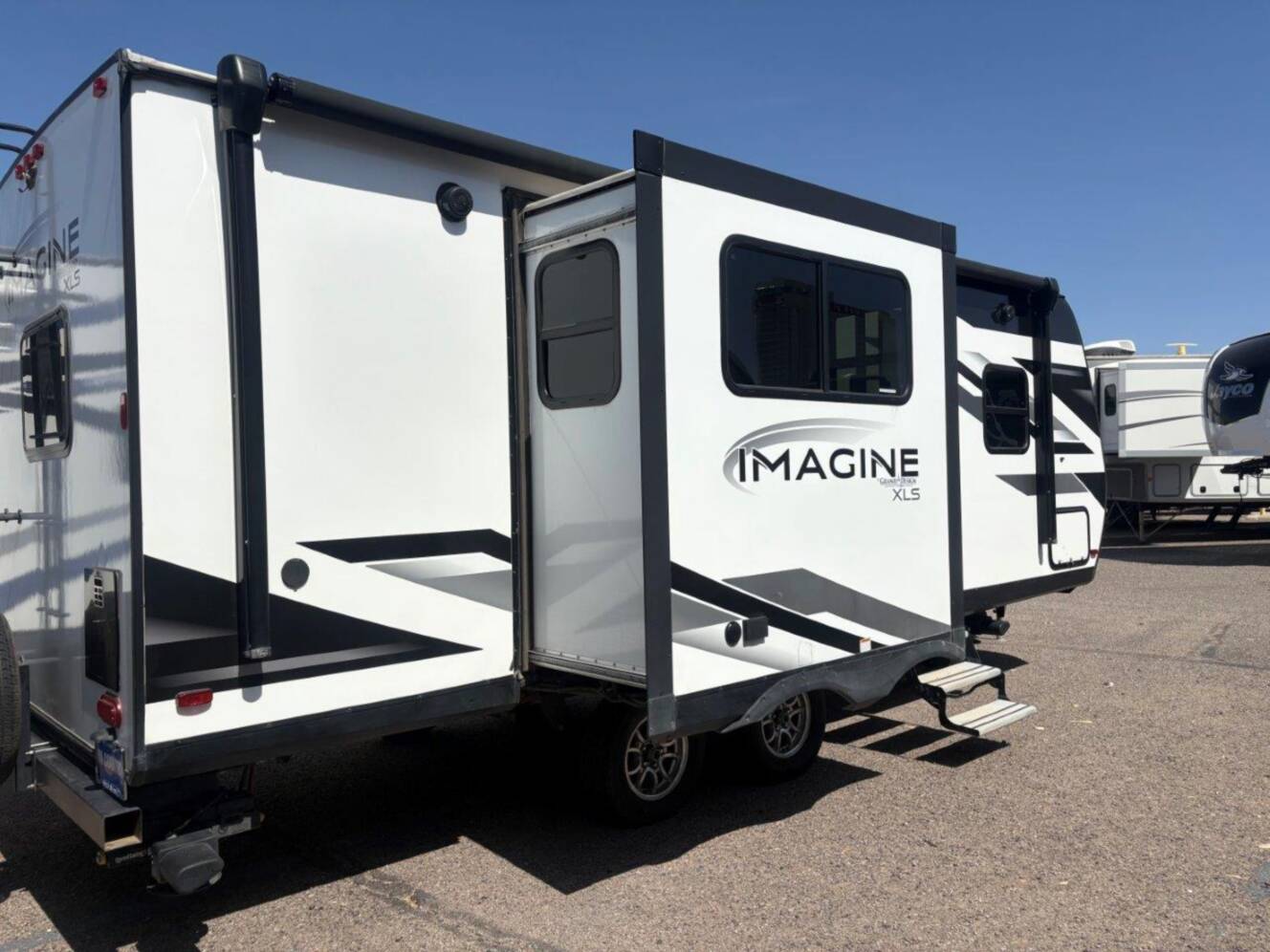 A photo of this 2022 Grand Design Imagine XLS 22RBE