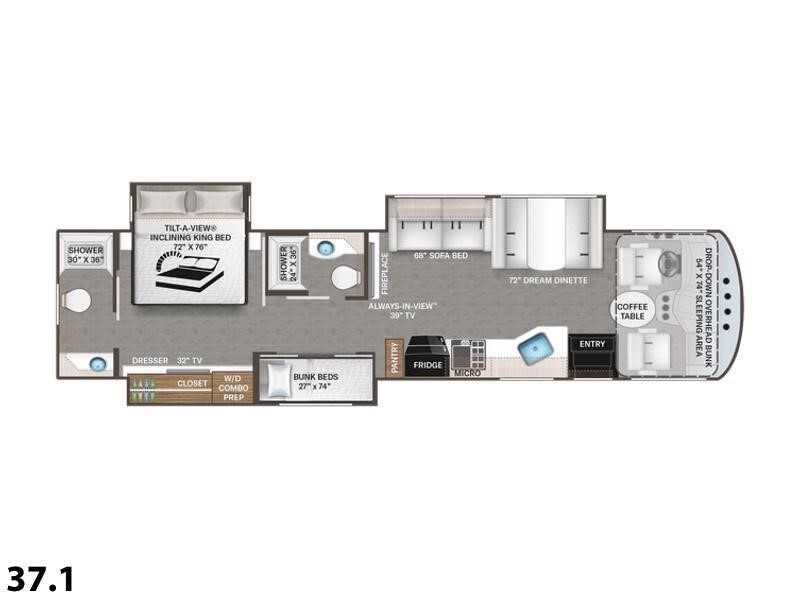 2023 Thor Motor Coach MIRAMAR 34.7 in brooksville FL