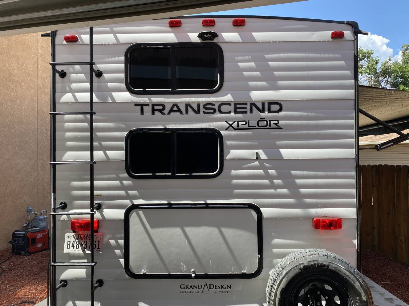 A photo of this 2021 Grand Design TRANSCEND XPLOR 265BH
