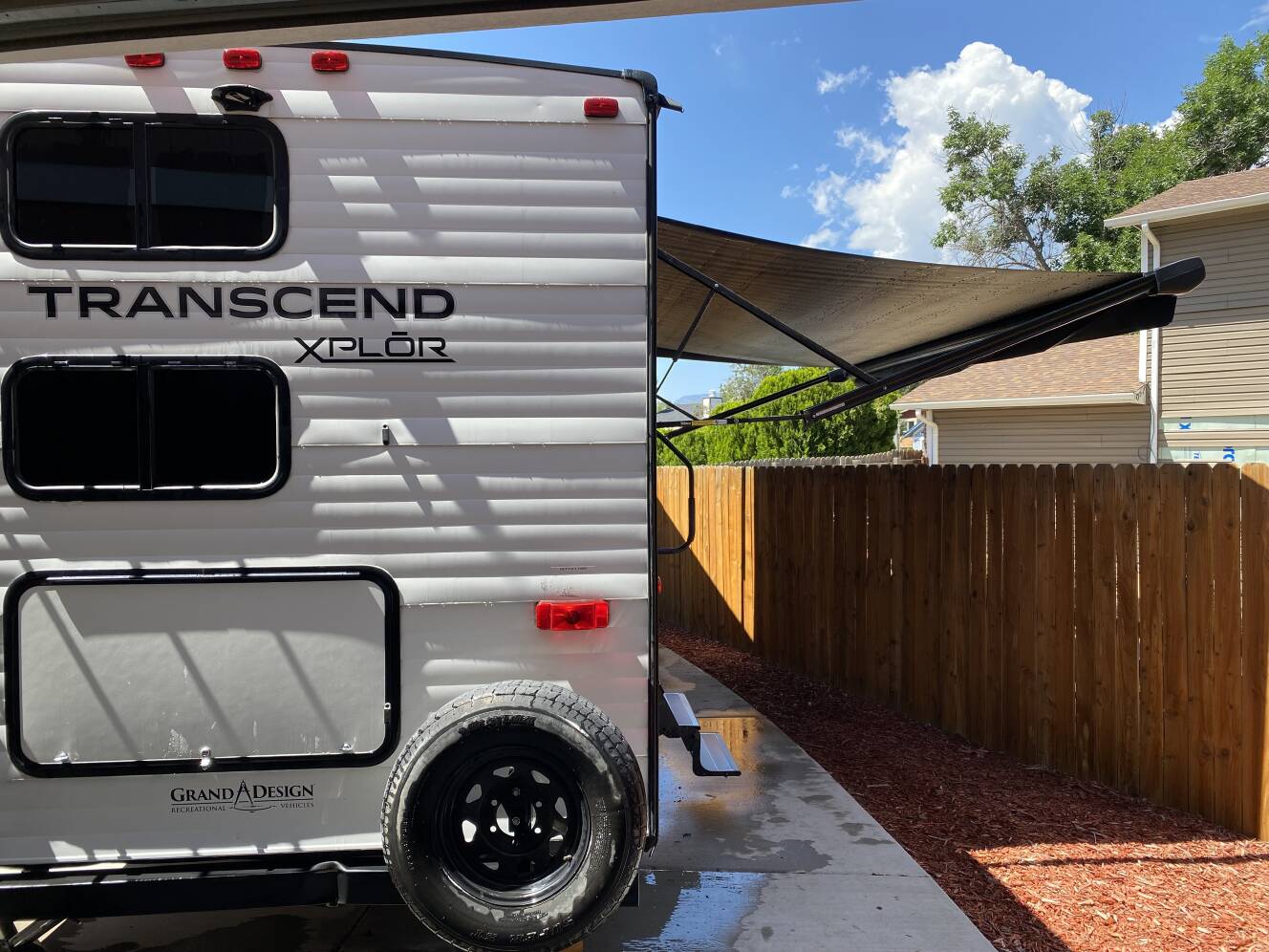 A photo of this 2021 Grand Design TRANSCEND XPLOR 265BH
