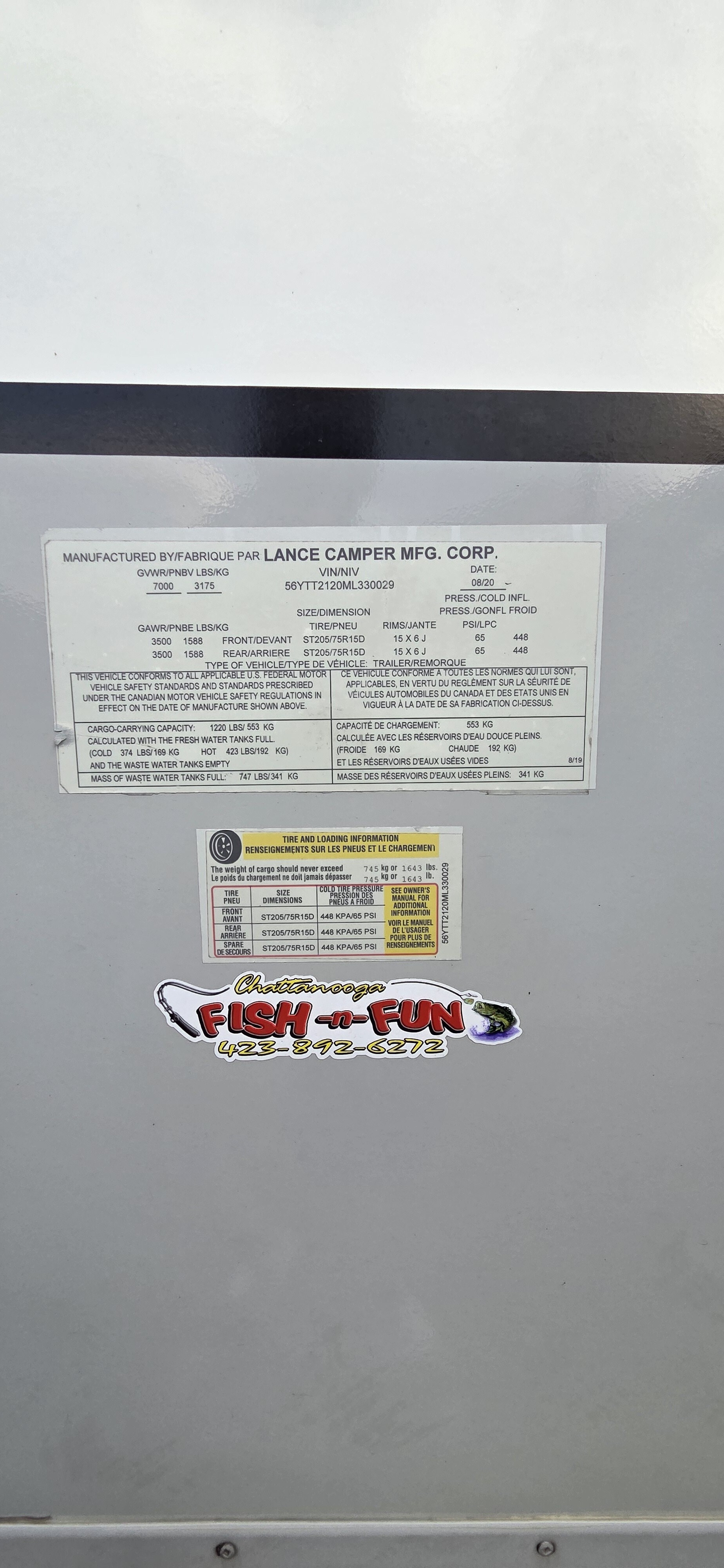 2021 Lance 2185 TRAVEL TRAILER in youngwood PA