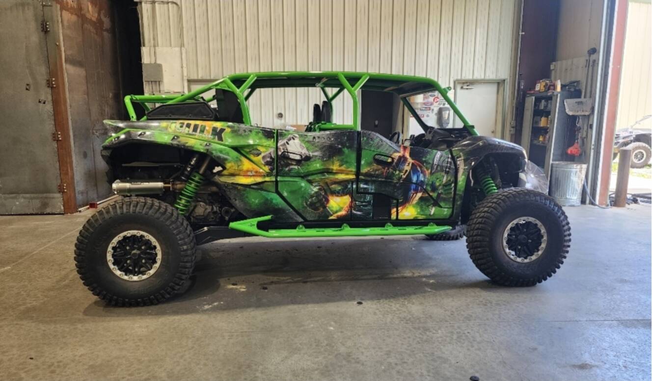 A photo of this 2023 Kawasaki TERYX KRX4 1000 SE