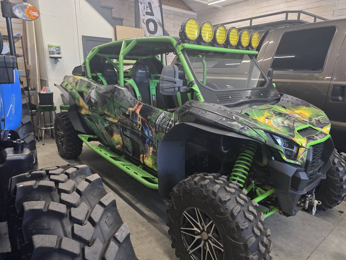 A photo of this 2023 Kawasaki TERYX KRX4 1000 SE