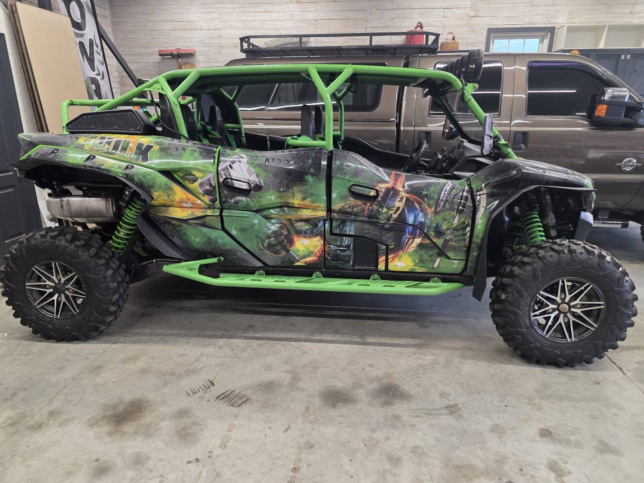 A photo of this 2023 Kawasaki TERYX KRX4 1000 SE