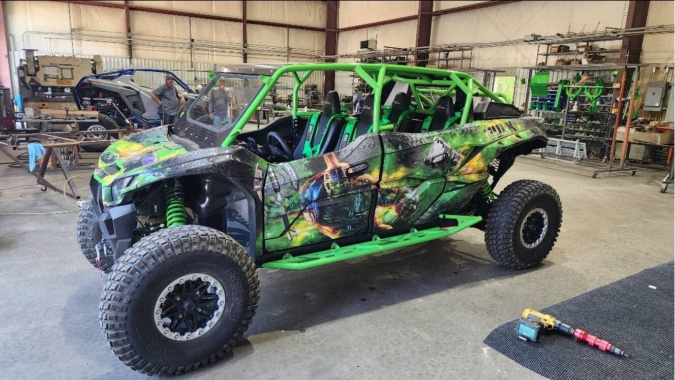 A photo of this 2023 Kawasaki TERYX KRX4 1000 SE