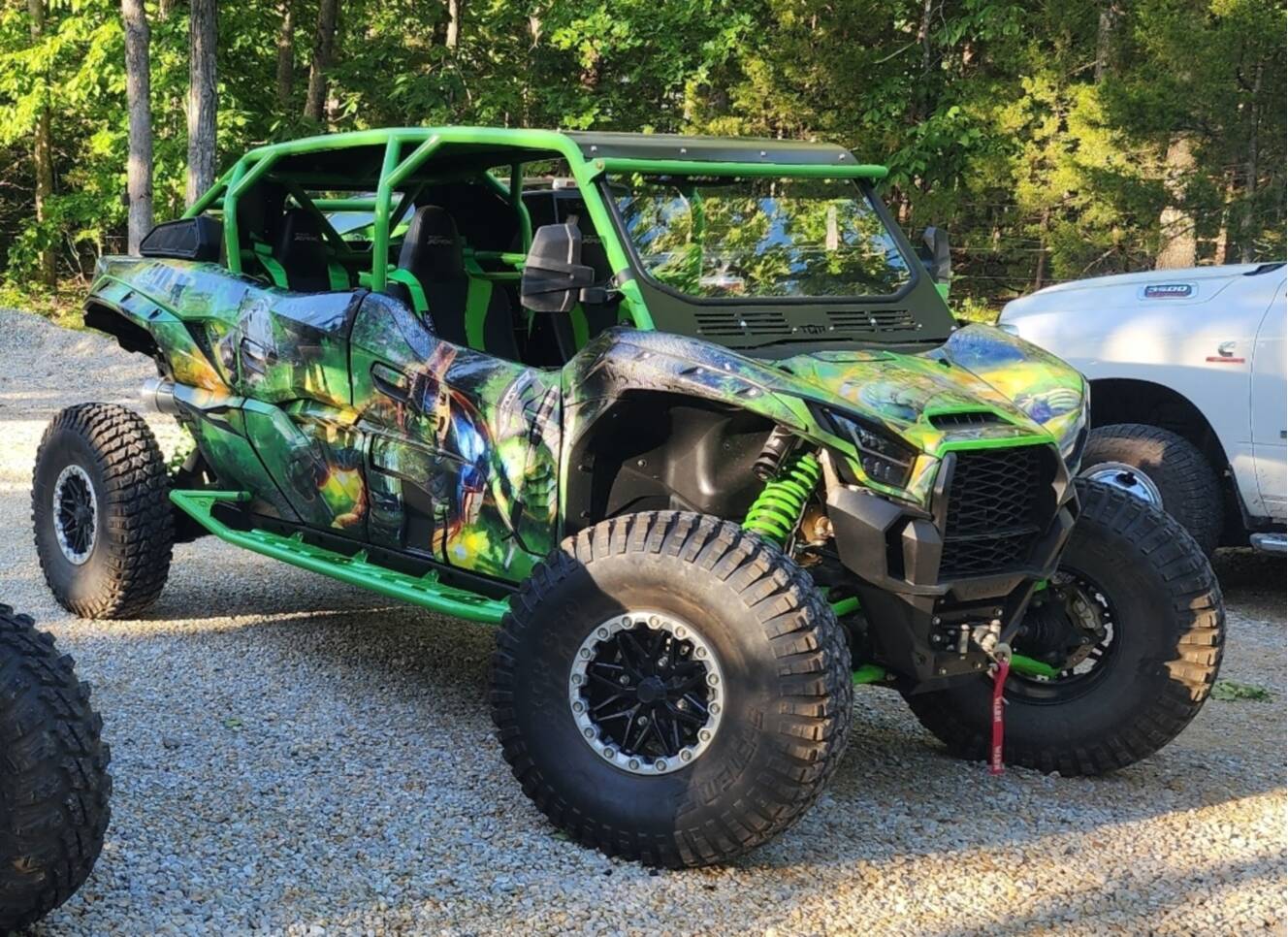 A photo of this 2023 Kawasaki TERYX KRX4 1000 SE