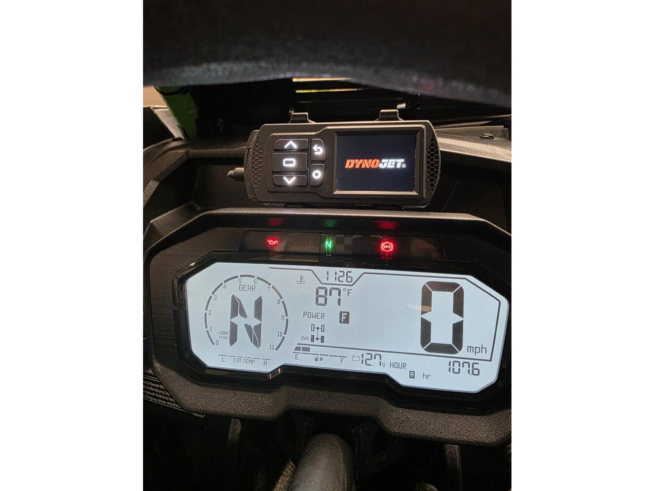 A photo of this 2023 Kawasaki TERYX KRX4 1000 SE