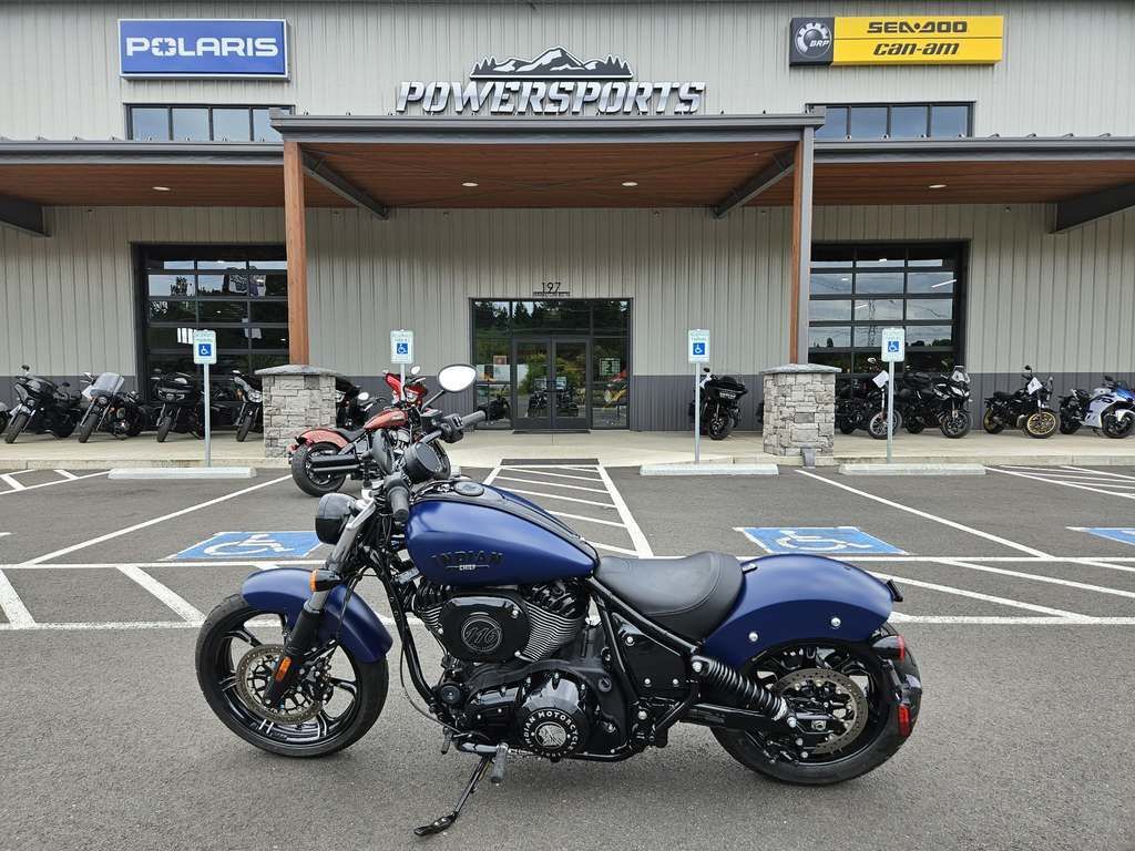 2024 Indian Motorcycle® Chief Dark Horse® Springfield Blue Smoke DARK HORSE in Chehalis, WA