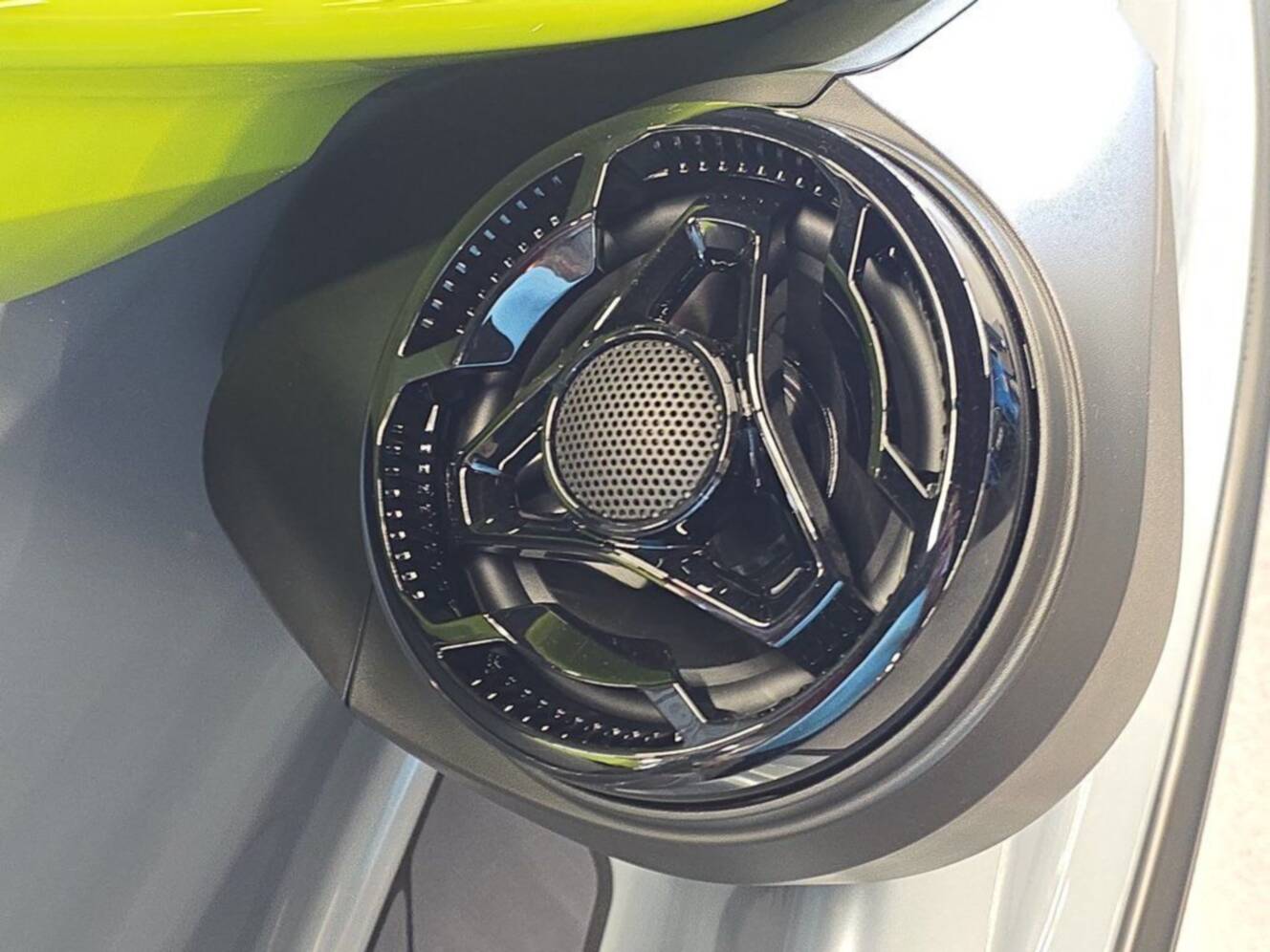 A photo of this 2026 Sea-Doo RXP-X 325 Tech, BRP Premium A, iBR Ice Metal / Manta