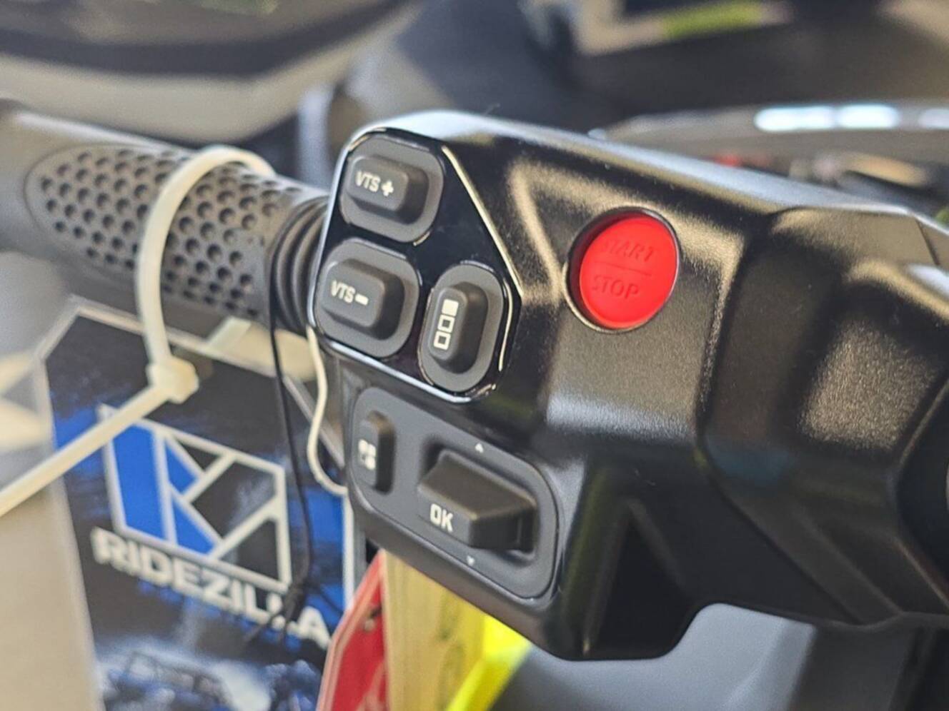 A photo of this 2026 Sea-Doo RXP-X 325 Tech, BRP Premium A, iBR Ice Metal / Manta