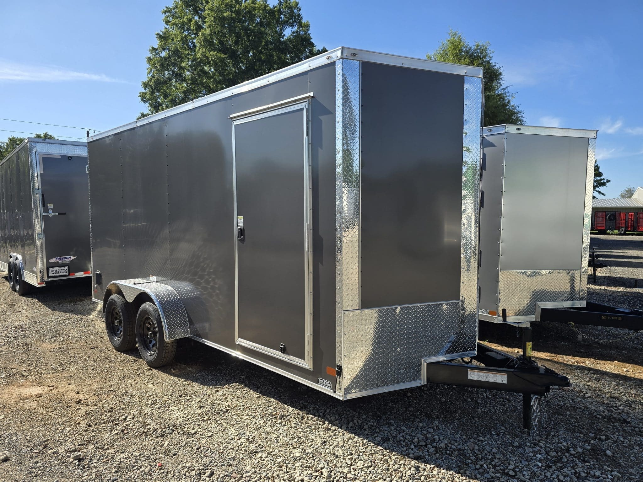 2026 nationcrafttrailers 7x16 Tandem Axle Enclosed Trailer With Barn Doors in Byron, GA