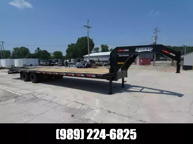Legend Trailers Steel 102" x 32' Low Pro Gooseneck Trailer For Sale - 1 in Saint Johns, MI