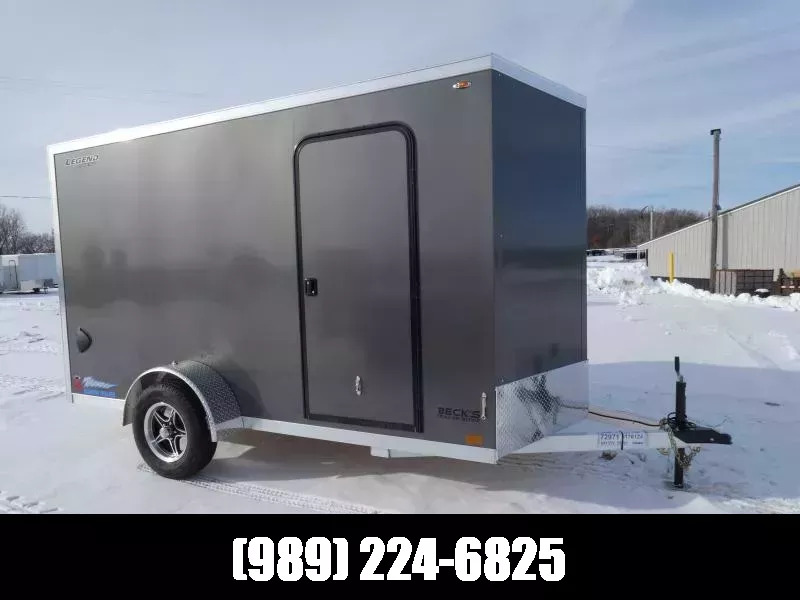Legend Trailers Thunder 6' x 13' Aluminum Enclosed Cargo Trailer for Sa in Saint Johns, MI
