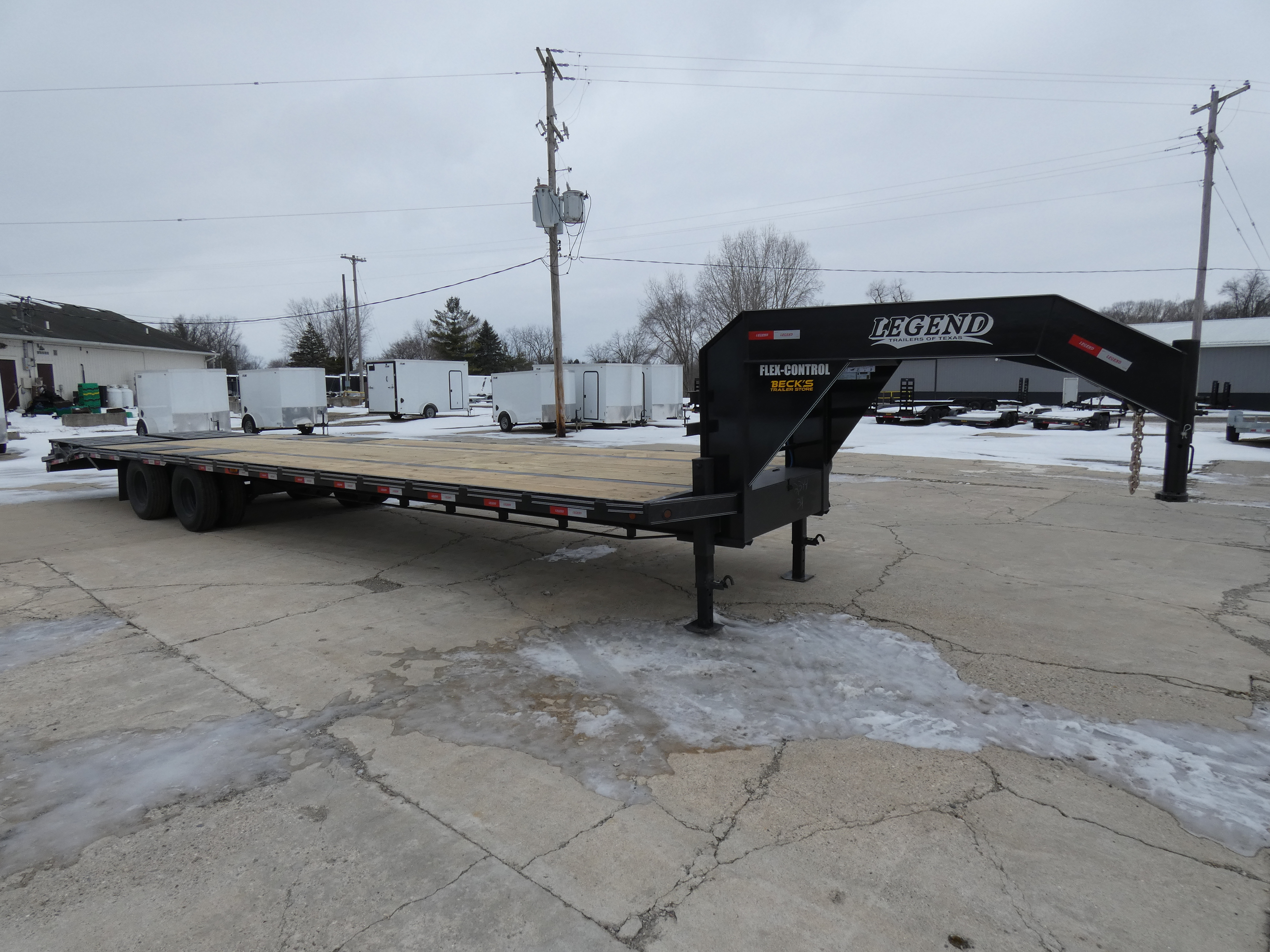 Legend Trailers Steel 102" x 34' Low Pro Gooseneck Trailer For Sale - H in Saint Johns, MI