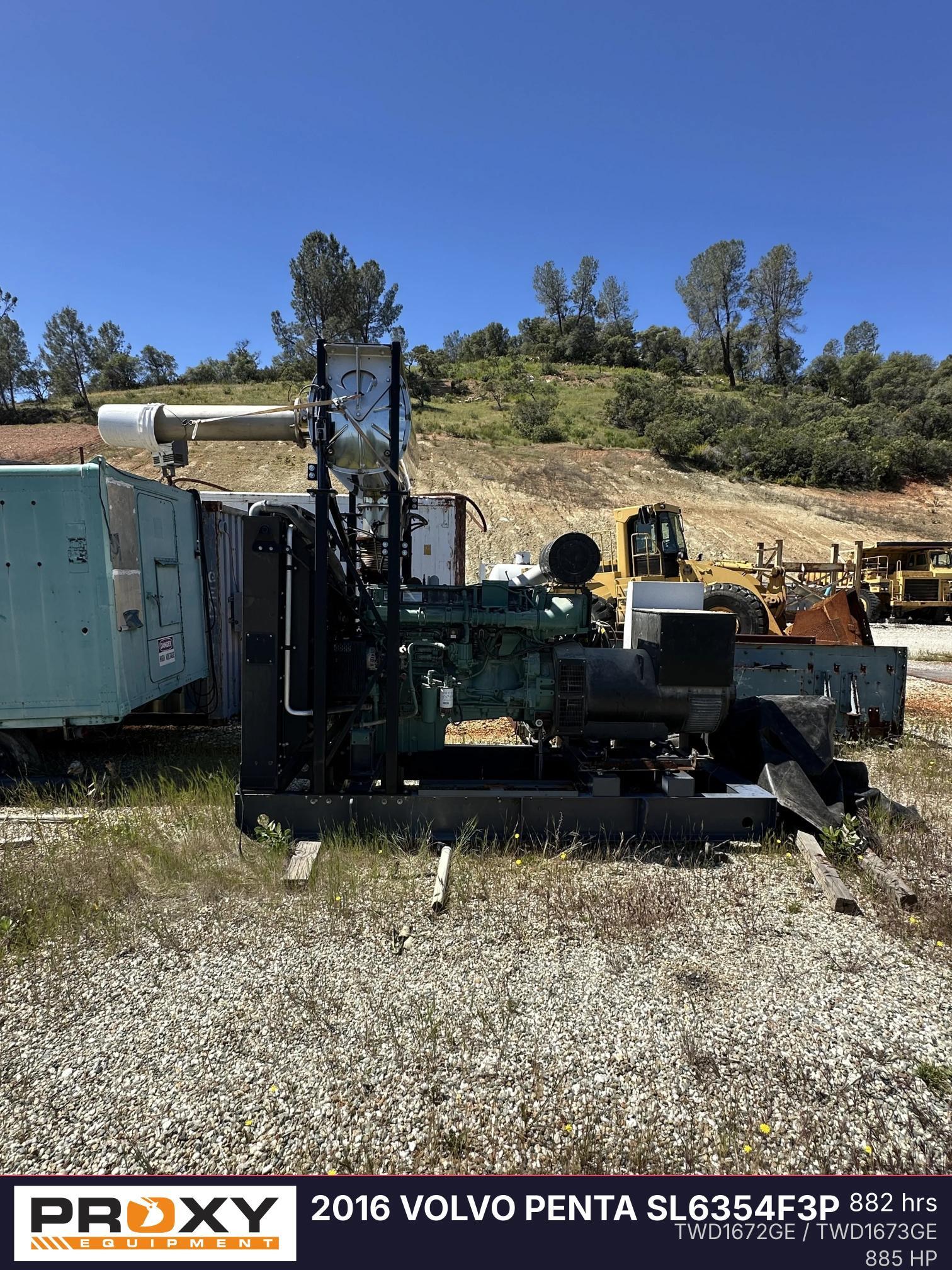 2016 VOLVO PENTA SL6354F3P in Vallecito, CA