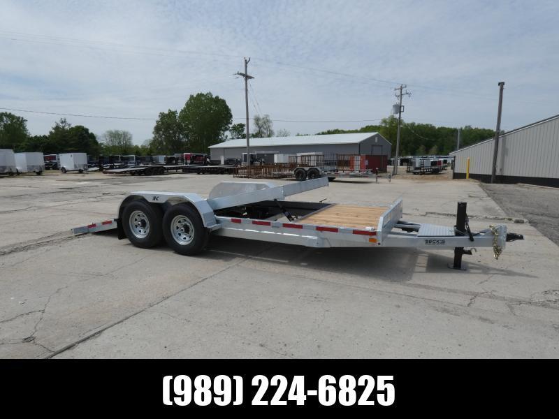 Galvanized 7' x 20' Tilt Deck Equipment Trailer For Sale - Corrosi in Saint Johns, MI