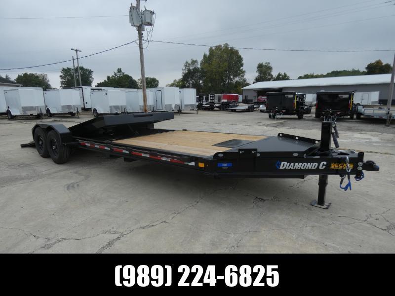 Diamond C Trailers HDT 7' x 24' Tilt Deck Equipment Trailer For Sale - Fle in Saint Johns, MI