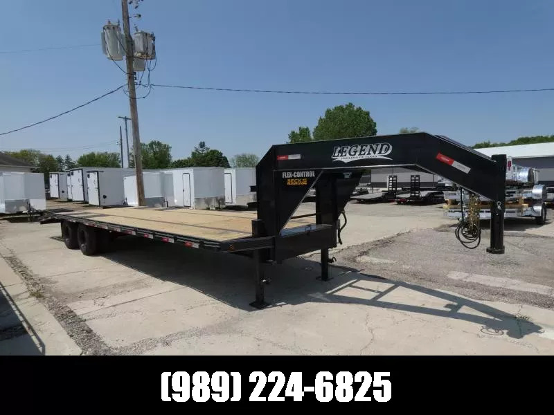 Legend Trailers of Texas 102" x 30' Low Pro Gooseneck Trailer For Sale - 12K Axl in Saint Johns, MI