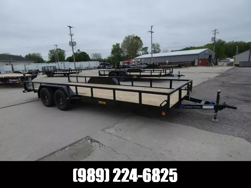Load Trail 7' X 20' Steel Utility Trailer For Sale - Flexible Fina in Saint Johns, MI
