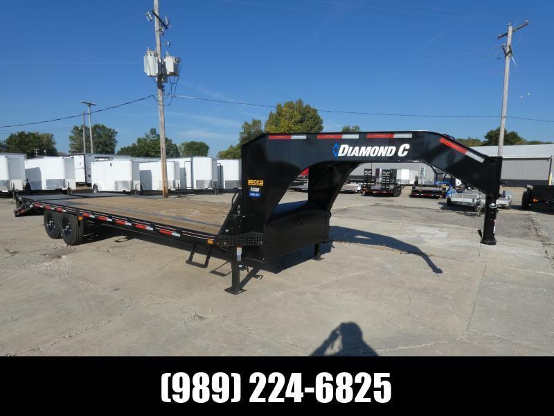 Diamond C Trailers 102" x 25' Gooseneck Equipment Trailer For Sale - $0 Do in Saint Johns, MI
