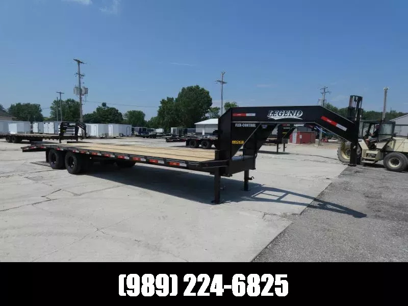 2026 Legend Trailers 102" x 30' Low Pro Gooseneck Trailer For Sale - 12K Axl in Saint Johns, MI