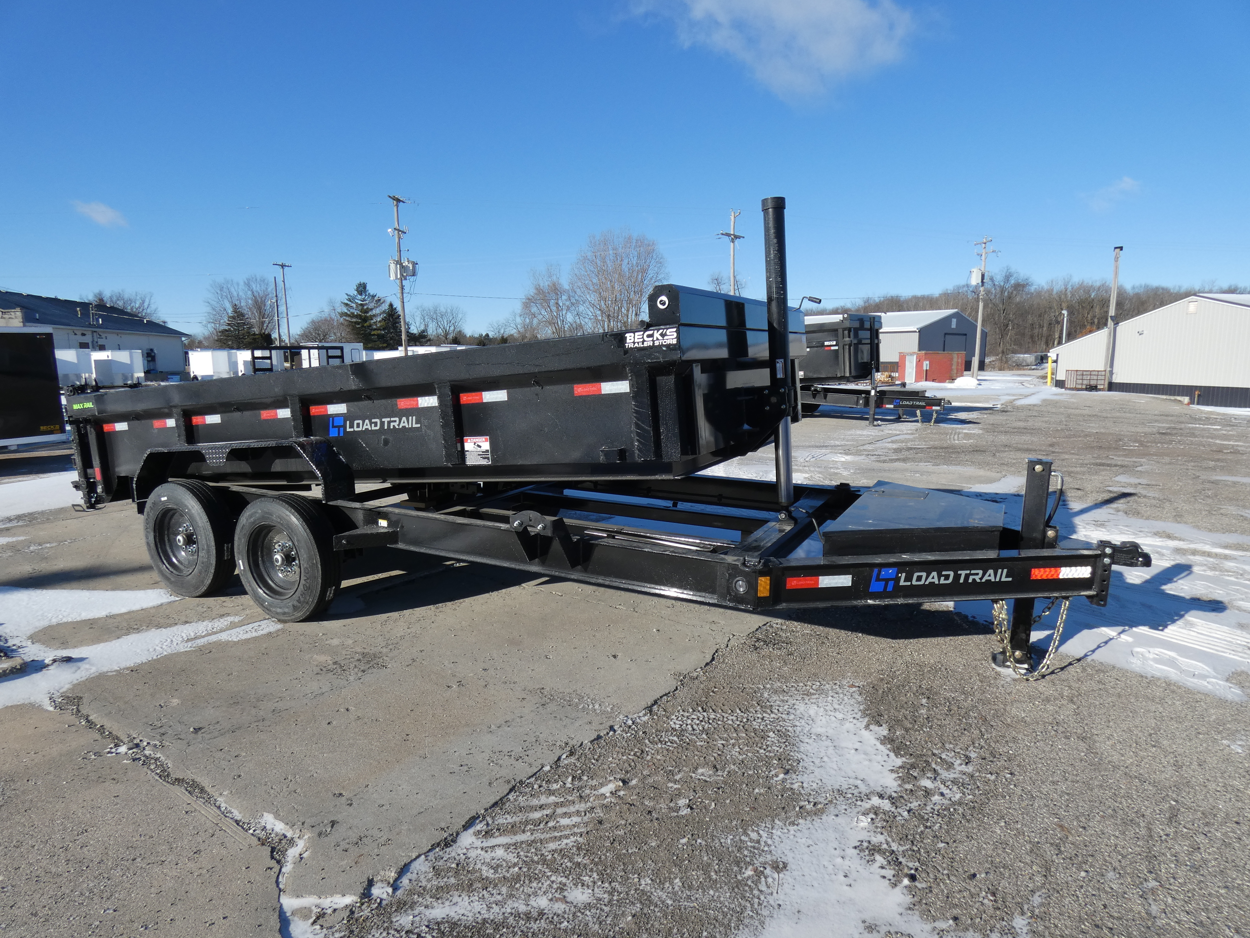 Load Trail 7' x 16' Low Pro Dump Trailer for Sale - 8K Axles - Fle in Saint Johns, MI