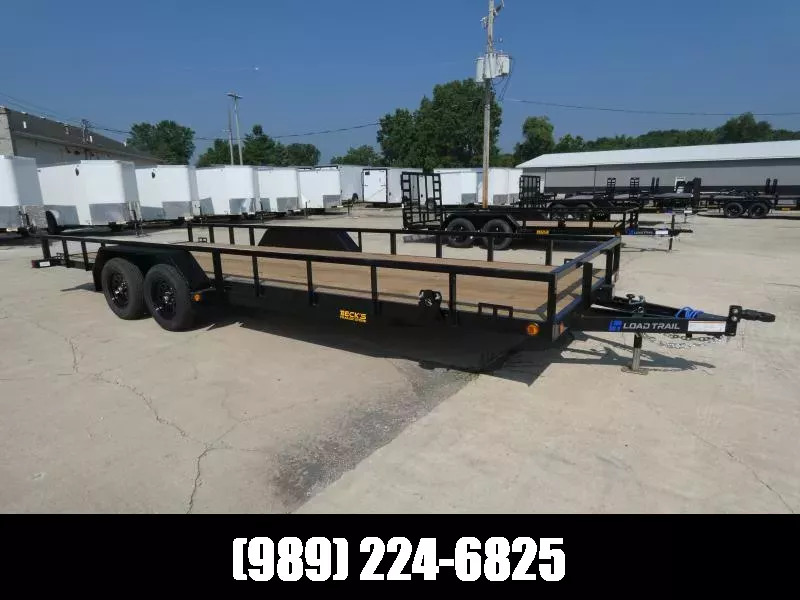 Load Trail 7' X 22' Steel Utility Trailer For Sale - Flexible Fina in Saint Johns, MI