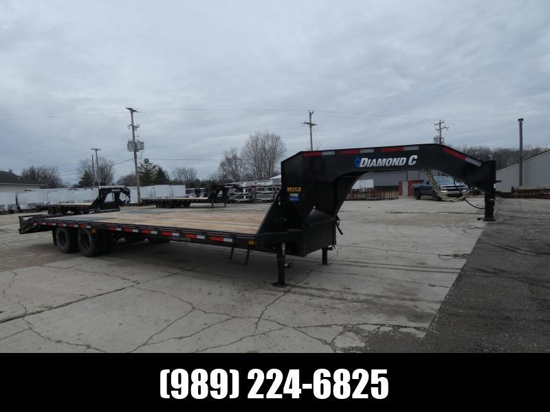 Diamond C Trailers 102" x 30' Gooseneck Equipment Trailer For Sale - 12K A in Saint Johns, MI