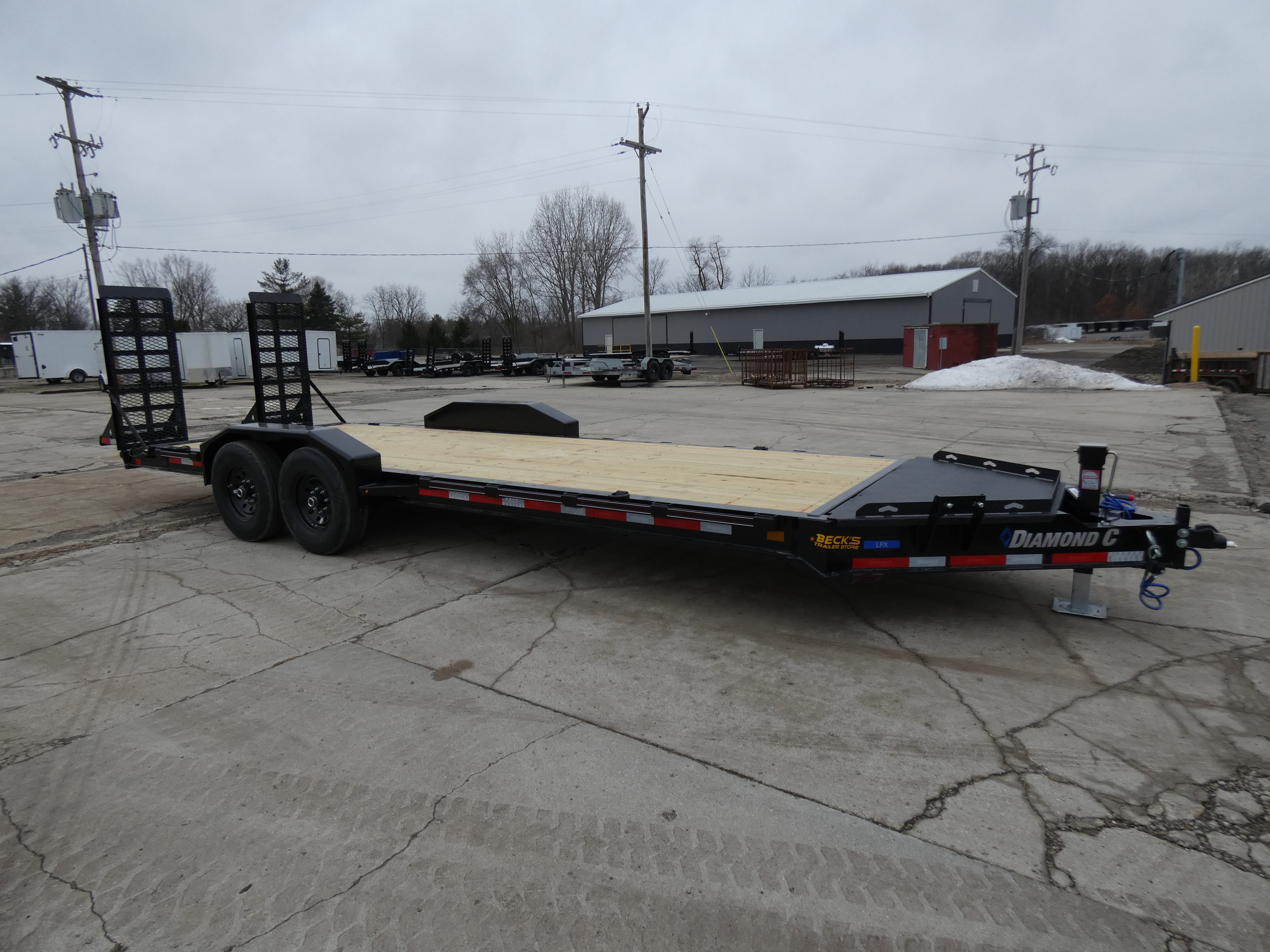 Diamond C Trailers LPX 7' x 22' Open Equipment Trailer - I-Beam Frame - Fl in Saint Johns, MI