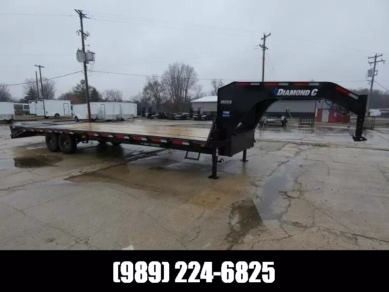 Diamond C Trailers 102" x 30' Gooseneck Equipment Trailer For Sale - $0 Do in Saint Johns, MI