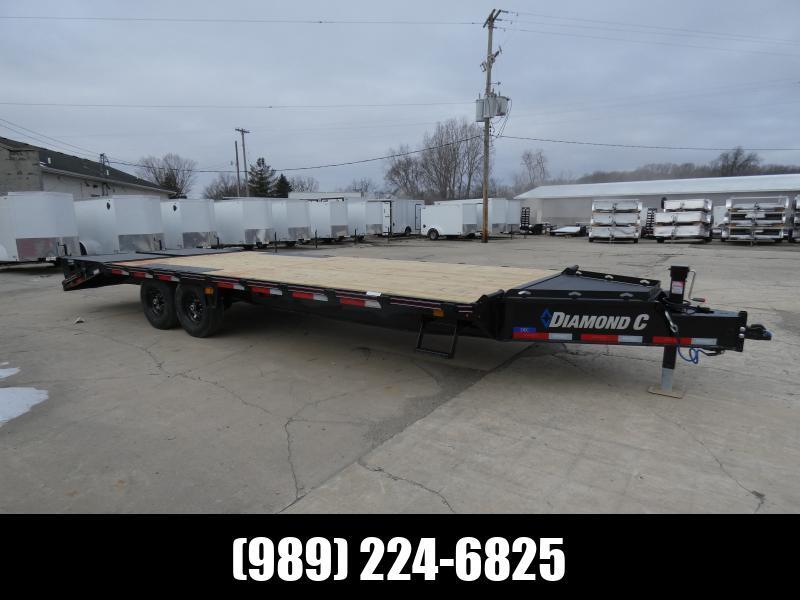 Diamond C Trailers 102" x 24' Deckover Equipment Trailer For Sale - Flexib in Saint Johns, MI