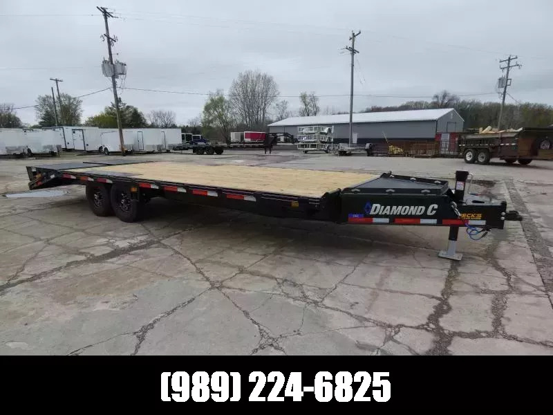 Diamond C Trailers 102" x 24' Deckover Equipment Trailer - Flexible Financ in Saint Johns, MI