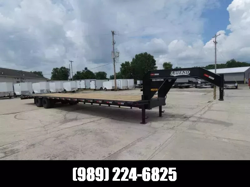 Legend Trailers of Texas 102" x 40' Low Pro Gooseneck Equipment Trailer For Sale in Saint Johns, MI