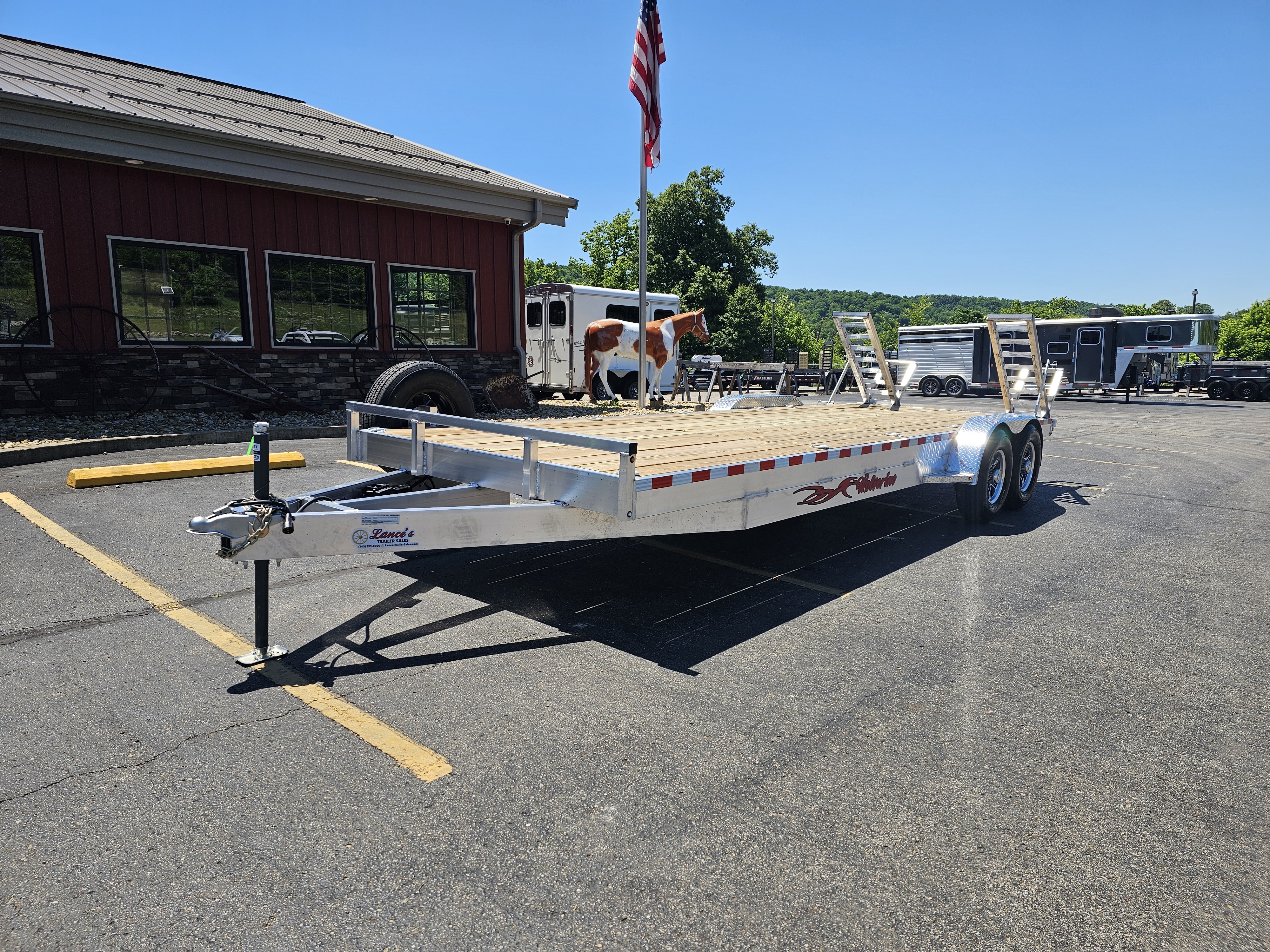 2026 Wolverine 22' Aluminum Equipment Trailer in Athens, OH