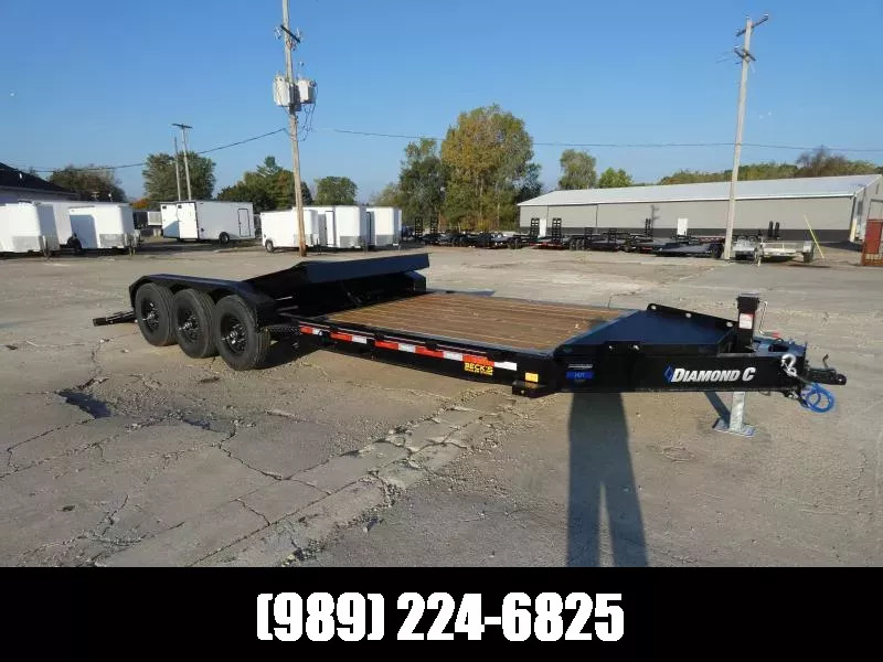 Diamond C Trailers HDT 7' x 24' Tilt Deck Equipment Trailer - 24K Weight R in Saint Johns, MI