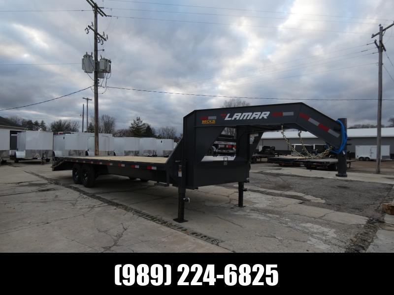 Lamar Trailers 102" x 25' Gooseneck Deckover For Sale - Flexible Finan in Saint Johns, MI