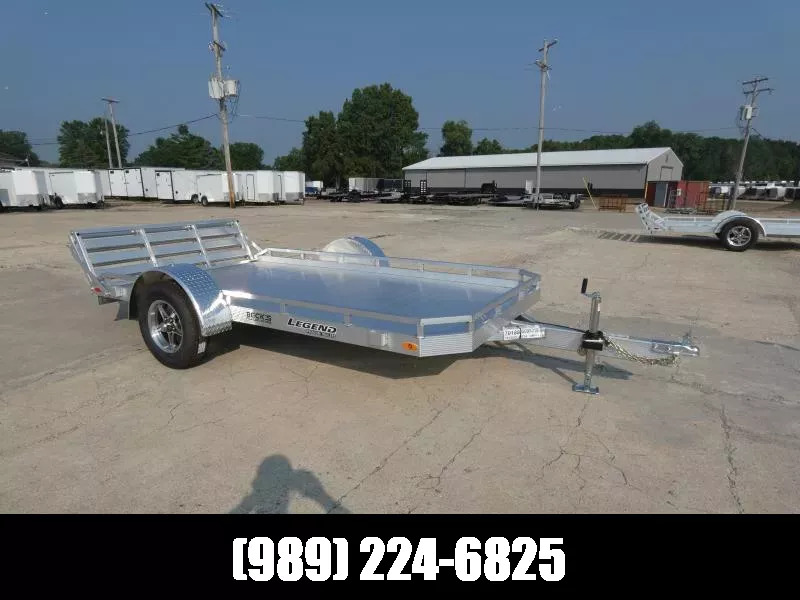 2026 Legend Trailers Utility Gate Single Axle 7'x12' Utility Trailer - 3500# in Saint Johns, MI