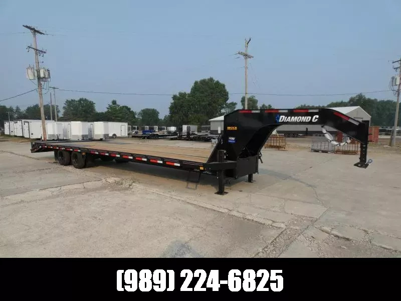 Diamond C Trailers 102" x 35' Gooseneck Equipment Trailer For Sale - 12K A in Saint Johns, MI