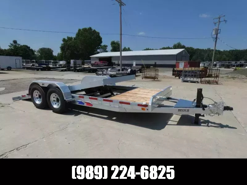 Galvanized 7' x 20' Tilt Deck Equipment Trailer For Sale - Corrosi in Saint Johns, MI
