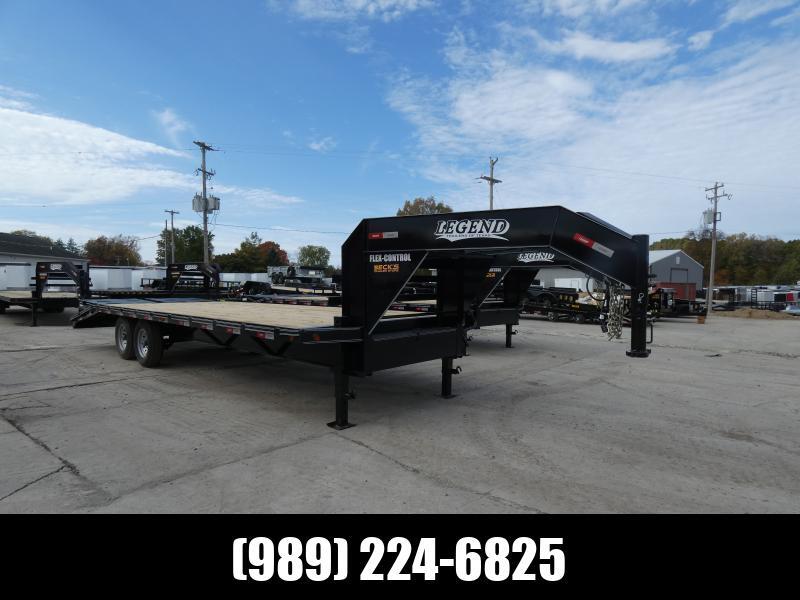 Legend Trailers of Texas 102" x 25' Gooseneck Equipment Trailer For Sale - Flexi in Saint Johns, MI