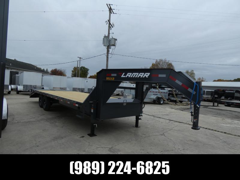 LAMAR 102" x 25' Gooseneck Deckover For Sale - Flexible Finan in Saint Johns, MI