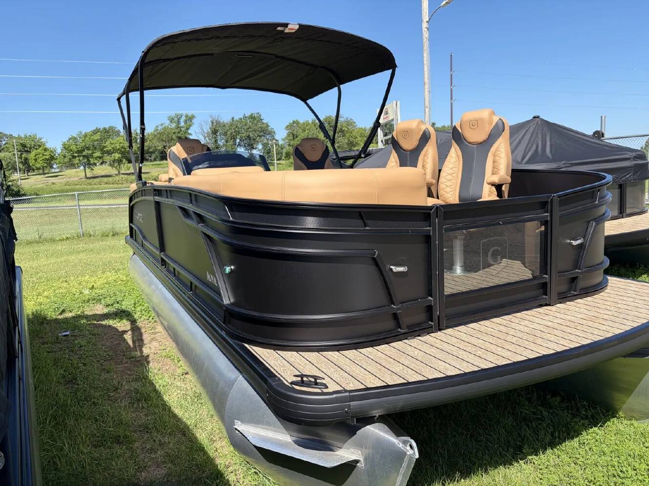 A photo of this 2027 Godfrey MONACO 235 SBC 150HP BUNK TRAILER