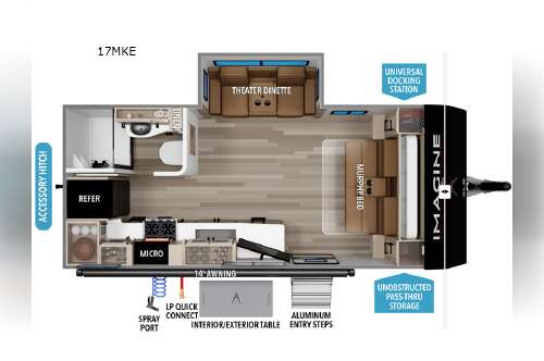 2026 Grand Design Imagine XLS 17MKE in oak grove KY