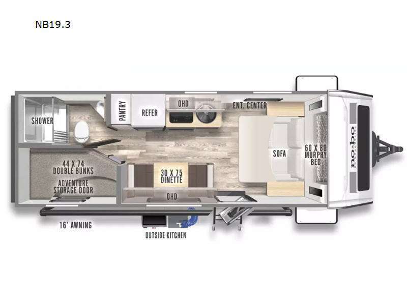 2023 Forest River Rv No Boundaries NB19.3 in oak grove KY